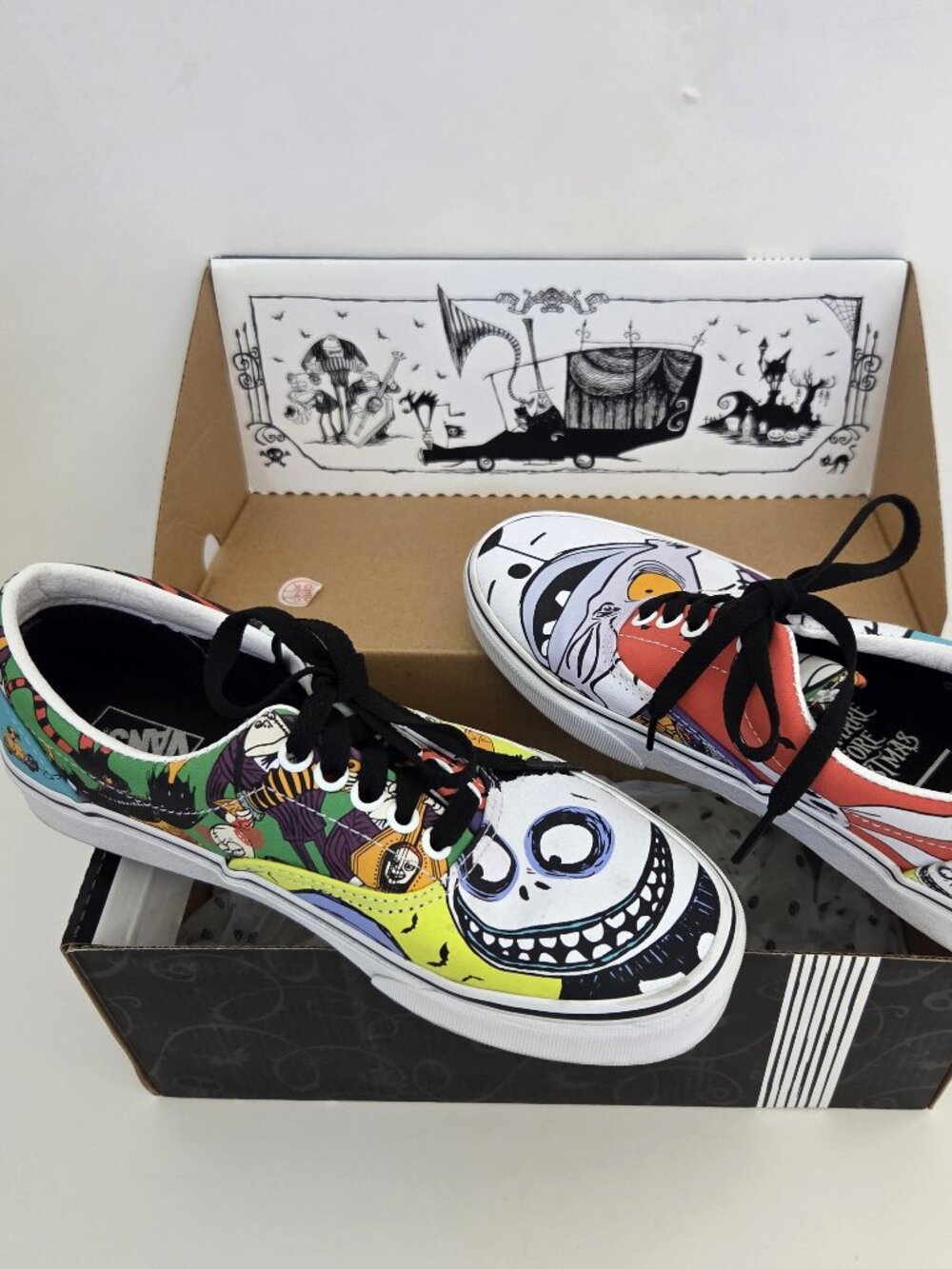 Vans x The Nightmare Before Christmas Era 'Halloweentown' Sneakers M7 W8.5